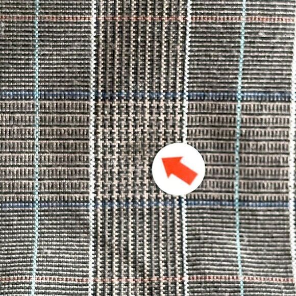 Billabong Chino Shorts Brown Plaid Mid Length Flat Front Men's Size 38 - Picture 10 of 10